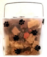 Lucky Dog Rescur Trail Mix in Take  Out Box