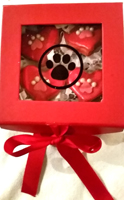 Luxury Dog Gift I Love my Dog Cookie Boxed Small