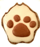 Uppity Dog Organic Peanut Butter Paws Cookie