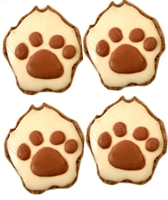 Uppity Dog Organic Peanut Butter Paws 4 Cookies