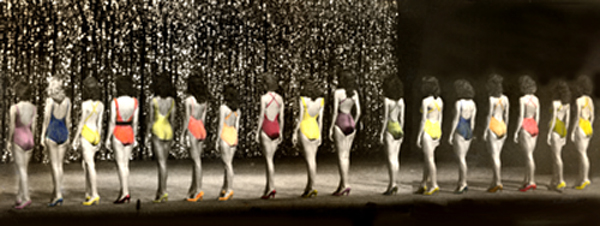 Beauty Queens Backsides tinted photo by Joe Hoover and Anni Adkins